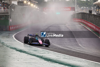 02/11/2024 - Pierre Gasly (FRA) - Alpine F1 Team - Alpine A524 - Renault during Qualify session of the Formula 1 Lenovo Grande Premio de Sao Paulo 2024, scheduled to take place at Interlagos Circuit, San Paolo, Brasil, BRA  Nov 1st-3rd, 2024 - FORMULA 1 LENOVO GRANDE PREMIO DE SAO PAULO 2024 - QUALIFYING - FORMULA 1 - MOTORI