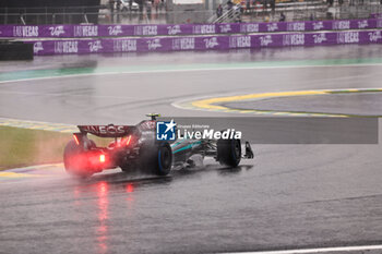 02/11/2024 - Lewis Hamilton (GBR) - Mercedes-AMG PETRONAS F1 Team - Mercedes W15 - Mercedes E Performance  during Qualify session of the Formula 1 Lenovo Grande Premio de Sao Paulo 2024, scheduled to take place at Interlagos Circuit, San Paolo, Brasil, BRA  Nov 1st-3rd, 2024 - FORMULA 1 LENOVO GRANDE PREMIO DE SAO PAULO 2024 - QUALIFYING - FORMULA 1 - MOTORI