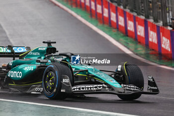 02/11/2024 - Lance Stroll (CAN) - Aston Martin Aramco F1 Team - Aston Martin AMR24 - Mercedes   during Qualify session of the Formula 1 Lenovo Grande Premio de Sao Paulo 2024, scheduled to take place at Interlagos Circuit, San Paolo, Brasil, BRA  Nov 1st-3rd, 2024 - FORMULA 1 LENOVO GRANDE PREMIO DE SAO PAULO 2024 - QUALIFYING - FORMULA 1 - MOTORI