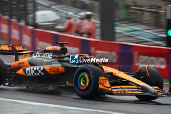 02/11/2024 - Oscar Piastri (AUS) - McLaren Formula 1 Team - McLaren MCL38 - Mercedes
   during Qualify session of the Formula 1 Lenovo Grande Premio de Sao Paulo 2024, scheduled to take place at Interlagos Circuit, San Paolo, Brasil, BRA  Nov 1st-3rd, 2024 - FORMULA 1 LENOVO GRANDE PREMIO DE SAO PAULO 2024 - QUALIFYING - FORMULA 1 - MOTORI