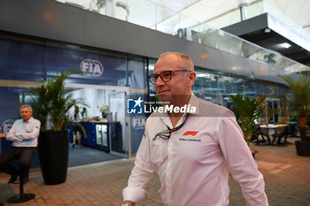 02/11/2024 - Stefano Domenicali (ITA) - CEO Formula One Group  during Qualify session of the Formula 1 Lenovo Grande Premio de Sao Paulo 2024, scheduled to take place at Interlagos Circuit, San Paolo, Brasil, BRA  Nov 1st-3rd, 2024 - FORMULA 1 LENOVO GRANDE PREMIO DE SAO PAULO 2024 - QUALIFYING - FORMULA 1 - MOTORI