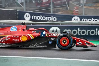 02/11/2024 - Charles Leclerc (MON) - Scuderia Ferrari - Ferrari SF-24 - Ferrari   during Qualify session of the Formula 1 Lenovo Grande Premio de Sao Paulo 2024, scheduled to take place at Interlagos Circuit, San Paolo, Brasil, BRA  Nov 1st-3rd, 2024 - FORMULA 1 LENOVO GRANDE PREMIO DE SAO PAULO 2024 - QUALIFYING - FORMULA 1 - MOTORI