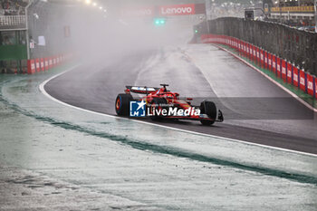 02/11/2024 - Charles Leclerc (MON) - Scuderia Ferrari - Ferrari SF-24 - Ferrari   during Qualify session of the Formula 1 Lenovo Grande Premio de Sao Paulo 2024, scheduled to take place at Interlagos Circuit, San Paolo, Brasil, BRA  Nov 1st-3rd, 2024 - FORMULA 1 LENOVO GRANDE PREMIO DE SAO PAULO 2024 - QUALIFYING - FORMULA 1 - MOTORI