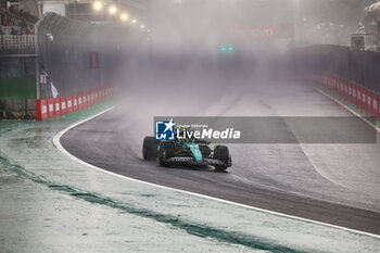 02/11/2024 - Fernando Alonso (ESP) - Aston Martin Aramco F1 Team - Aston Martin AMR24 - Mercedes during Qualify session of the Formula 1 Lenovo Grande Premio de Sao Paulo 2024, scheduled to take place at Interlagos Circuit, San Paolo, Brasil, BRA  Nov 1st-3rd, 2024 - FORMULA 1 LENOVO GRANDE PREMIO DE SAO PAULO 2024 - QUALIFYING - FORMULA 1 - MOTORI