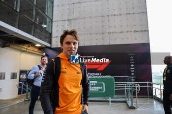 02/11/2024 - Oscar Piastri (AUS) - McLaren Formula 1 Team - McLaren MCL38 - Mercedes during Qualify session of the Formula 1 Lenovo Grande Premio de Sao Paulo 2024, scheduled to take place at Interlagos Circuit, San Paolo, Brasil, BRA Nov 1st-3rd, 2024 - FORMULA 1 LENOVO GRANDE PREMIO DE SAO PAULO 2024 - QUALIFYING - FORMULA 1 - MOTORI