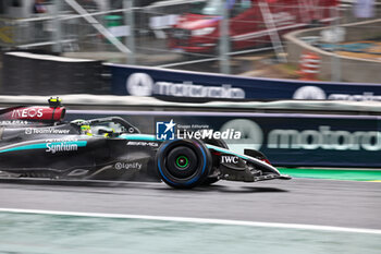 02/11/2024 - Lewis Hamilton (GBR) - Mercedes-AMG PETRONAS F1 Team - Mercedes W15 - Mercedes E Performance  during Qualify session of the Formula 1 Lenovo Grande Premio de Sao Paulo 2024, scheduled to take place at Interlagos Circuit, San Paolo, Brasil, BRA  Nov 1st-3rd, 2024 - FORMULA 1 LENOVO GRANDE PREMIO DE SAO PAULO 2024 - QUALIFYING - FORMULA 1 - MOTORI