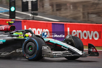 02/11/2024 - Lewis Hamilton (GBR) - Mercedes-AMG PETRONAS F1 Team - Mercedes W15 - Mercedes E Performance   during Qualify session of the Formula 1 Lenovo Grande Premio de Sao Paulo 2024, scheduled to take place at Interlagos Circuit, San Paolo, Brasil, BRA  Nov 1st-3rd, 2024 - FORMULA 1 LENOVO GRANDE PREMIO DE SAO PAULO 2024 - QUALIFYING - FORMULA 1 - MOTORI