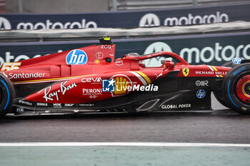 02/11/2024 - Carlos Sainz Jr. (ESP) - Scuderia Ferrari - Ferrari SF-24 - Ferrari  during Qualify session of the Formula 1 Lenovo Grande Premio de Sao Paulo 2024, scheduled to take place at Interlagos Circuit, San Paolo, Brasil, BRA  Nov 1st-3rd, 2024 - FORMULA 1 LENOVO GRANDE PREMIO DE SAO PAULO 2024 - QUALIFYING - FORMULA 1 - MOTORI