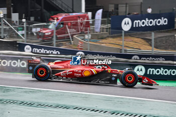 02/11/2024 - Charles Leclerc (MON) - Scuderia Ferrari - Ferrari SF-24 - Ferrari  during Qualify session of the Formula 1 Lenovo Grande Premio de Sao Paulo 2024, scheduled to take place at Interlagos Circuit, San Paolo, Brasil, BRA  Nov 1st-3rd, 2024 - FORMULA 1 LENOVO GRANDE PREMIO DE SAO PAULO 2024 - QUALIFYING - FORMULA 1 - MOTORI