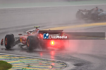 02/11/2024 - Carlos Sainz Jr. (ESP) - Scuderia Ferrari - Ferrari SF-24 - Ferrari  during Qualify session of the Formula 1 Lenovo Grande Premio de Sao Paulo 2024, scheduled to take place at Interlagos Circuit, San Paolo, Brasil, BRA  Nov 1st-3rd, 2024 - FORMULA 1 LENOVO GRANDE PREMIO DE SAO PAULO 2024 - QUALIFYING - FORMULA 1 - MOTORI