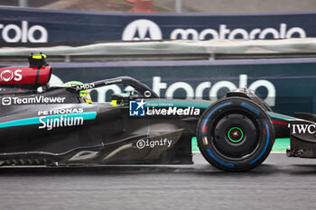 02/11/2024 - Lewis Hamilton (GBR) - Mercedes-AMG PETRONAS F1 Team - Mercedes W15 - Mercedes E Performance   during Qualify session of the Formula 1 Lenovo Grande Premio de Sao Paulo 2024, scheduled to take place at Interlagos Circuit, San Paolo, Brasil, BRA  Nov 1st-3rd, 2024 - FORMULA 1 LENOVO GRANDE PREMIO DE SAO PAULO 2024 - QUALIFYING - FORMULA 1 - MOTORI