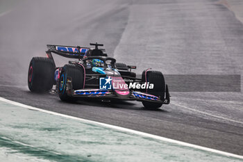 02/11/2024 - Esteban Ocon (FRA) - Alpine F1 Team - Alpine A524 - Renault during Qualify session of the Formula 1 Lenovo Grande Premio de Sao Paulo 2024, scheduled to take place at Interlagos Circuit, San Paolo, Brasil, BRA  Nov 1st-3rd, 2024 - FORMULA 1 LENOVO GRANDE PREMIO DE SAO PAULO 2024 - QUALIFYING - FORMULA 1 - MOTORI