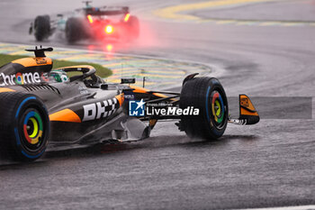 02/11/2024 - Oscar Piastri (AUS) - McLaren Formula 1 Team - McLaren MCL38 - Mercedes
   during Qualify session of the Formula 1 Lenovo Grande Premio de Sao Paulo 2024, scheduled to take place at Interlagos Circuit, San Paolo, Brasil, BRA  Nov 1st-3rd, 2024 - FORMULA 1 LENOVO GRANDE PREMIO DE SAO PAULO 2024 - QUALIFYING - FORMULA 1 - MOTORI