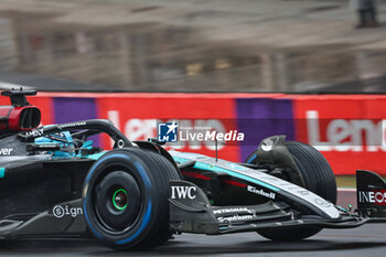 02/11/2024 - George Russell (GBR) - Mercedes-AMG PETRONAS F1 Team - Mercedes W15 - Mercedes E Performance    during Qualify session of the Formula 1 Lenovo Grande Premio de Sao Paulo 2024, scheduled to take place at Interlagos Circuit, San Paolo, Brasil, BRA  Nov 1st-3rd, 2024 - FORMULA 1 LENOVO GRANDE PREMIO DE SAO PAULO 2024 - QUALIFYING - FORMULA 1 - MOTORI