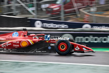 02/11/2024 - Charles Leclerc (MON) - Scuderia Ferrari - Ferrari SF-24 - Ferrari  during Qualify session of the Formula 1 Lenovo Grande Premio de Sao Paulo 2024, scheduled to take place at Interlagos Circuit, San Paolo, Brasil, BRA  Nov 1st-3rd, 2024 - FORMULA 1 LENOVO GRANDE PREMIO DE SAO PAULO 2024 - QUALIFYING - FORMULA 1 - MOTORI