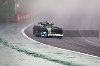 02/11/2024 - Lewis Hamilton (GBR) - Mercedes-AMG PETRONAS F1 Team - Mercedes W15 - Mercedes E Performance   during Qualify session of the Formula 1 Lenovo Grande Premio de Sao Paulo 2024, scheduled to take place at Interlagos Circuit, San Paolo, Brasil, BRA  Nov 1st-3rd, 2024 - FORMULA 1 LENOVO GRANDE PREMIO DE SAO PAULO 2024 - QUALIFYING - FORMULA 1 - MOTORI