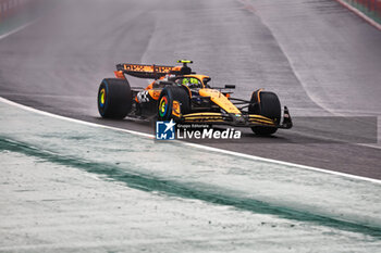 02/11/2024 - Lando Norris (GBR) - McLaren Formula 1 Team - McLaren MCL38 - Mercedes during Qualify session of the Formula 1 Lenovo Grande Premio de Sao Paulo 2024, scheduled to take place at Interlagos Circuit, San Paolo, Brasil, BRA  Nov 1st-3rd, 2024 - FORMULA 1 LENOVO GRANDE PREMIO DE SAO PAULO 2024 - QUALIFYING - FORMULA 1 - MOTORI