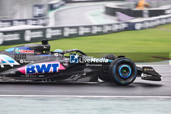 02/11/2024 - Esteban Ocon (FRA) - Alpine F1 Team - Alpine A524 - Renault   during Qualify session of the Formula 1 Lenovo Grande Premio de Sao Paulo 2024, scheduled to take place at Interlagos Circuit, San Paolo, Brasil, BRA  Nov 1st-3rd, 2024 - FORMULA 1 LENOVO GRANDE PREMIO DE SAO PAULO 2024 - QUALIFYING - FORMULA 1 - MOTORI