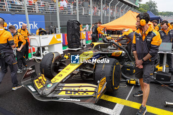 2024-11-03 - Lando Norris (GBR) - McLaren Formula 1 Team - McLaren MCL38 - Mercedes  during the race of Formula 1 Lenovo Grande Premio de Sao Paulo 2024, scheduled to take place at Interlagos Circuit, San Paolo, Brasil, BRA  Nov 1st-3rd, 2024 - FORMULA 1 LENOVO GRANDE PREMIO DE SAO PAULO 2024 - RACE - FORMULA 1 - MOTORS