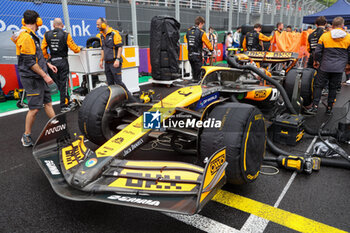 2024-11-03 - Lando Norris (GBR) - McLaren Formula 1 Team - McLaren MCL38 - Mercedes  during the race of Formula 1 Lenovo Grande Premio de Sao Paulo 2024, scheduled to take place at Interlagos Circuit, San Paolo, Brasil, BRA  Nov 1st-3rd, 2024 - FORMULA 1 LENOVO GRANDE PREMIO DE SAO PAULO 2024 - RACE - FORMULA 1 - MOTORS