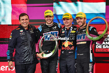 2024-11-03 - Podium of the Formula 1 Lenovo Grande Premio de Sao Paulo 2024, scheduled to take place at Interlagos Circuit, San Paolo, Brasil, BRA  Nov 1st-3rd, 2024 - FORMULA 1 LENOVO GRANDE PREMIO DE SAO PAULO 2024 - RACE - FORMULA 1 - MOTORS