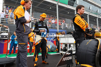 2024-11-03 - Lando Norris (GBR) - McLaren Formula 1 Team - McLaren MCL38 - Mercedes  during the race of Formula 1 Lenovo Grande Premio de Sao Paulo 2024, scheduled to take place at Interlagos Circuit, San Paolo, Brasil, BRA  Nov 1st-3rd, 2024 - FORMULA 1 LENOVO GRANDE PREMIO DE SAO PAULO 2024 - RACE - FORMULA 1 - MOTORS