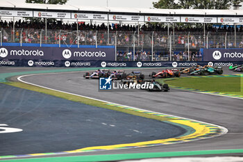 2024-11-03 - Start of the Race of Formula 1 Lenovo Grande Premio de Sao Paulo 2024, scheduled to take place at Interlagos Circuit, San Paolo, Brasil, BRA  Nov 1st-3rd, 2024 - FORMULA 1 LENOVO GRANDE PREMIO DE SAO PAULO 2024 - RACE - FORMULA 1 - MOTORS