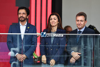 2024-11-03 - Ricardo Nunes (BRA) Sao Paulo Mayor and other on the podium  during the Formula 1 Lenovo Grande Premio de Sao Paulo 2024, scheduled to take place at Interlagos Circuit, San Paolo, Brasil, BRA  Nov 1st-3rd, 2024 - FORMULA 1 LENOVO GRANDE PREMIO DE SAO PAULO 2024 - RACE - FORMULA 1 - MOTORS