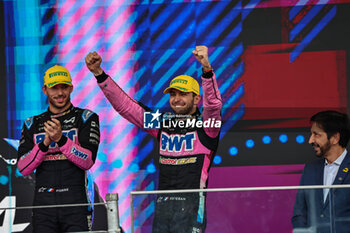 2024-11-03 - Esteban Ocon (FRA) - Alpine F1 Team - Alpine A524 - Renault during the Formula 1 Lenovo Grande Premio de Sao Paulo 2024, scheduled to take place at Interlagos Circuit, San Paolo, Brasil, BRA  Nov 1st-3rd, 2024 - FORMULA 1 LENOVO GRANDE PREMIO DE SAO PAULO 2024 - RACE - FORMULA 1 - MOTORS