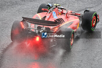 2024-11-03 - Carlos Sainz Jr. (ESP) - Scuderia Ferrari - Ferrari SF-24 - Ferrari during the Formula 1 Lenovo Grande Premio de Sao Paulo 2024, scheduled to take place at Interlagos Circuit, San Paolo, Brasil, BRA  Nov 1st-3rd, 2024 - FORMULA 1 LENOVO GRANDE PREMIO DE SAO PAULO 2024 - RACE - FORMULA 1 - MOTORS