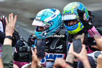 2024-11-03 - Esteban Ocon (FRA)  Pierre Gasly (FRA) - Alpine F1 Team - Alpine A524 - Renault  during the Formula 1 Lenovo Grande Premio de Sao Paulo 2024, scheduled to take place at Interlagos Circuit, San Paolo, Brasil, BRA  Nov 1st-3rd, 2024 - FORMULA 1 LENOVO GRANDE PREMIO DE SAO PAULO 2024 - RACE - FORMULA 1 - MOTORS