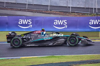 2024-11-03 - Lewis Hamilton (GBR) - Mercedes-AMG PETRONAS F1 Team - Mercedes W15 - Mercedes E Performance during the Formula 1 Lenovo Grande Premio de Sao Paulo 2024, scheduled to take place at Interlagos Circuit, San Paolo, Brasil, BRA  Nov 1st-3rd, 2024 - FORMULA 1 LENOVO GRANDE PREMIO DE SAO PAULO 2024 - RACE - FORMULA 1 - MOTORS