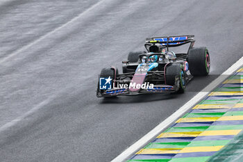 2024-11-03 - Pierre Gasly (FRA) - Alpine F1 Team - Alpine A524 - Renault  during the Formula 1 Lenovo Grande Premio de Sao Paulo 2024, scheduled to take place at Interlagos Circuit, San Paolo, Brasil, BRA  Nov 1st-3rd, 2024 - FORMULA 1 LENOVO GRANDE PREMIO DE SAO PAULO 2024 - RACE - FORMULA 1 - MOTORS