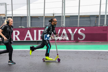 2024-11-03 - Lewis Hamilton (GBR) - Mercedes-AMG PETRONAS F1 Team - Mercedes W15 - Mercedes E Performance  during the race of Formula 1 Lenovo Grande Premio de Sao Paulo 2024, scheduled to take place at Interlagos Circuit, San Paolo, Brasil, BRA  Nov 1st-3rd, 2024 - FORMULA 1 LENOVO GRANDE PREMIO DE SAO PAULO 2024 - RACE - FORMULA 1 - MOTORS