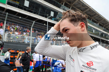 2024-11-03 - Oliver Bearman (GBR Haas F1 Team  during the race of Formula 1 Lenovo Grande Premio de Sao Paulo 2024, scheduled to take place at Interlagos Circuit, San Paolo, Brasil, BRA  Nov 1st-3rd, 2024 - FORMULA 1 LENOVO GRANDE PREMIO DE SAO PAULO 2024 - RACE - FORMULA 1 - MOTORS