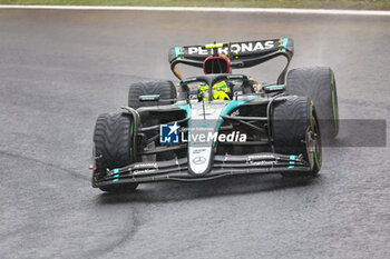 2024-11-03 - Lewis Hamilton (GBR) - Mercedes-AMG PETRONAS F1 Team - Mercedes W15 - Mercedes E Performance  during the Formula 1 Lenovo Grande Premio de Sao Paulo 2024, scheduled to take place at Interlagos Circuit, San Paolo, Brasil, BRA  Nov 1st-3rd, 2024 - FORMULA 1 LENOVO GRANDE PREMIO DE SAO PAULO 2024 - RACE - FORMULA 1 - MOTORS