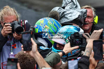 2024-11-03 - Esteban Ocon (FRA)  Pierre Gasly (FRA) - Alpine F1 Team - Alpine A524 - Renault  during the Formula 1 Lenovo Grande Premio de Sao Paulo 2024, scheduled to take place at Interlagos Circuit, San Paolo, Brasil, BRA  Nov 1st-3rd, 2024 - FORMULA 1 LENOVO GRANDE PREMIO DE SAO PAULO 2024 - RACE - FORMULA 1 - MOTORS