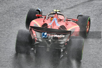 2024-11-03 - Carlos Sainz Jr. (ESP) - Scuderia Ferrari - Ferrari SF-24 - Ferrari during the Formula 1 Lenovo Grande Premio de Sao Paulo 2024, scheduled to take place at Interlagos Circuit, San Paolo, Brasil, BRA  Nov 1st-3rd, 2024 - FORMULA 1 LENOVO GRANDE PREMIO DE SAO PAULO 2024 - RACE - FORMULA 1 - MOTORS