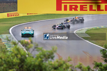 2024-11-03 - Safety Car - Aston Martin Vantage during the Formula 1 Lenovo Grande Premio de Sao Paulo 2024, scheduled to take place at Interlagos Circuit, San Paolo, Brasil, BRA  Nov 1st-3rd, 2024 - FORMULA 1 LENOVO GRANDE PREMIO DE SAO PAULO 2024 - RACE - FORMULA 1 - MOTORS