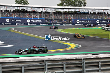 2024-11-03 - George Russell (GBR) - Mercedes-AMG PETRONAS F1 Team - Mercedes W15 - Mercedes E Performance during the Formula 1 Lenovo Grande Premio de Sao Paulo 2024, scheduled to take place at Interlagos Circuit, San Paolo, Brasil, BRA  Nov 1st-3rd, 2024 - FORMULA 1 LENOVO GRANDE PREMIO DE SAO PAULO 2024 - RACE - FORMULA 1 - MOTORS