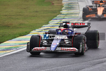 2024-11-03 - Liam Lawson (AUS) - Visa Cash App RB F1 Team - RB VCARB01 - Honda RBPT  during the Formula 1 Lenovo Grande Premio de Sao Paulo 2024, scheduled to take place at Interlagos Circuit, San Paolo, Brasil, BRA  Nov 1st-3rd, 2024 - FORMULA 1 LENOVO GRANDE PREMIO DE SAO PAULO 2024 - RACE - FORMULA 1 - MOTORS