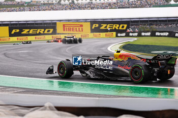 2024-11-03 - Max Verstappen (NED) - Oracle Red Bull Racing - Red Bull RB20 - Honda RBPTduring the Formula 1 Lenovo Grande Premio de Sao Paulo 2024, scheduled to take place at Interlagos Circuit, San Paolo, Brasil, BRA  Nov 1st-3rd, 2024 - FORMULA 1 LENOVO GRANDE PREMIO DE SAO PAULO 2024 - RACE - FORMULA 1 - MOTORS