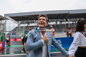 2024-11-03 - singer Daniel (BRA) Singer of the national anthem before the race of Formula 1 Lenovo Grande Premio de Sao Paulo 2024, scheduled to take place at Interlagos Circuit, San Paolo, Brasil, BRA  Nov 1st-3rd, 2024 - FORMULA 1 LENOVO GRANDE PREMIO DE SAO PAULO 2024 - RACE - FORMULA 1 - MOTORS