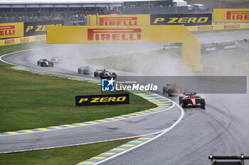 2024-11-03 - Charles Leclerc (MON) - Scuderia Ferrari - Ferrari SF-24 - Ferrari  during the Formula 1 Lenovo Grande Premio de Sao Paulo 2024, scheduled to take place at Interlagos Circuit, San Paolo, Brasil, BRA  Nov 1st-3rd, 2024 - FORMULA 1 LENOVO GRANDE PREMIO DE SAO PAULO 2024 - RACE - FORMULA 1 - MOTORS