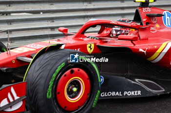 2024-11-03 - Carlos Sainz Jr. (ESP) - Scuderia Ferrari - Ferrari SF-24 - Ferrari during the Formula 1 Lenovo Grande Premio de Sao Paulo 2024, scheduled to take place at Interlagos Circuit, San Paolo, Brasil, BRA  Nov 1st-3rd, 2024 - FORMULA 1 LENOVO GRANDE PREMIO DE SAO PAULO 2024 - RACE - FORMULA 1 - MOTORS