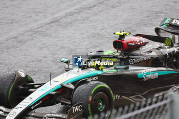 2024-11-03 - Lewis Hamilton (GBR) - Mercedes-AMG PETRONAS F1 Team - Mercedes W15 - Mercedes E Performance during the Formula 1 Lenovo Grande Premio de Sao Paulo 2024, scheduled to take place at Interlagos Circuit, San Paolo, Brasil, BRA  Nov 1st-3rd, 2024 - FORMULA 1 LENOVO GRANDE PREMIO DE SAO PAULO 2024 - RACE - FORMULA 1 - MOTORS