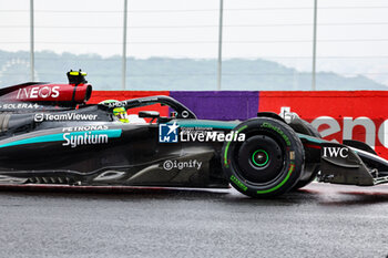 2024-11-03 - Lewis Hamilton (GBR) - Mercedes-AMG PETRONAS F1 Team - Mercedes W15 - Mercedes E Performance  during the race of Formula 1 Lenovo Grande Premio de Sao Paulo 2024, scheduled to take place at Interlagos Circuit, San Paolo, Brasil, BRA  Nov 1st-3rd, 2024 - FORMULA 1 LENOVO GRANDE PREMIO DE SAO PAULO 2024 - RACE - FORMULA 1 - MOTORS