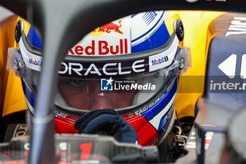 2024-11-03 - Max Verstappen (NED) - Oracle Red Bull Racing - Red Bull RB20 - Honda RBPT on the grid  during the race of Formula 1 Lenovo Grande Premio de Sao Paulo 2024, scheduled to take place at Interlagos Circuit, San Paolo, Brasil, BRA  Nov 1st-3rd, 2024 - FORMULA 1 LENOVO GRANDE PREMIO DE SAO PAULO 2024 - RACE - FORMULA 1 - MOTORS