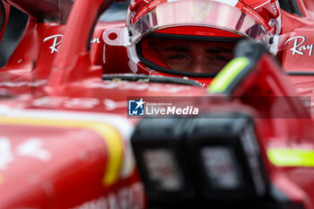 2024-11-03 - Charles Leclerc (MON) - Scuderia Ferrari - Ferrari SF-24 - Ferrari  during the race of Formula 1 Lenovo Grande Premio de Sao Paulo 2024, scheduled to take place at Interlagos Circuit, San Paolo, Brasil, BRA  Nov 1st-3rd, 2024 - FORMULA 1 LENOVO GRANDE PREMIO DE SAO PAULO 2024 - RACE - FORMULA 1 - MOTORS