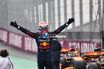 2024-11-03 - Max Verstappen (NED) - Oracle Red Bull Racing - Red Bull RB20 - Honda RBPT winner of the Formula 1 Lenovo Grande Premio de Sao Paulo 2024, scheduled to take place at Interlagos Circuit, San Paolo, Brasil, BRA  Nov 1st-3rd, 2024 - FORMULA 1 LENOVO GRANDE PREMIO DE SAO PAULO 2024 - RACE - FORMULA 1 - MOTORS